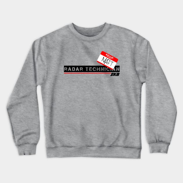 Matt, Radar Technician Crewneck Sweatshirt by sfcubed